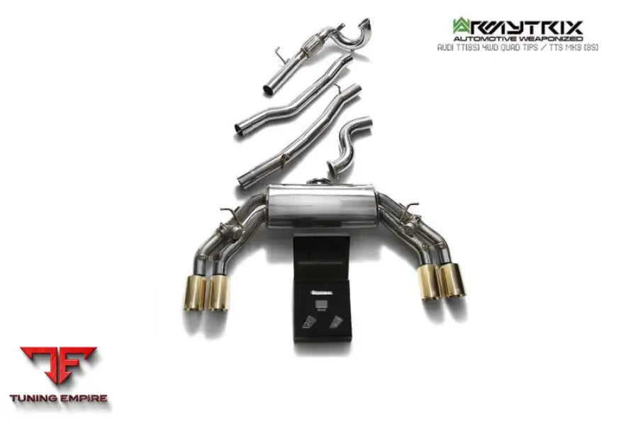 ARMYTRIX AUDI TTS 8S MK3 QUATTRO COUPÉ NON-OPF (2015-2023) VALVETRONIC EXHAUST SYSTEM