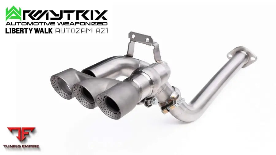 ARMYTRIX Autozam AZ1 exhaust detail