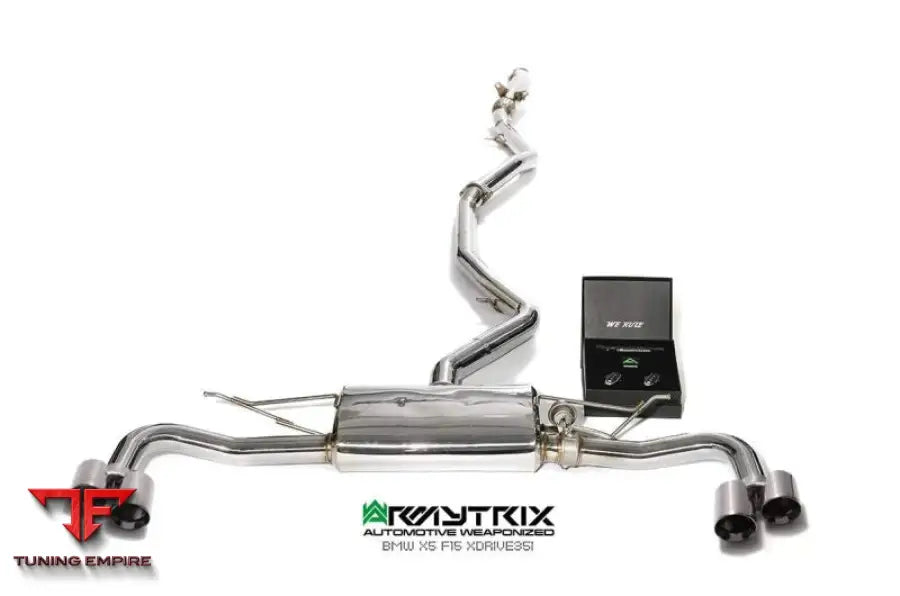 ARMYTRIX BMW F16 X6 35I XDRIVE (2014-2019) VALVETRONIC EXHAUST SYSTEM