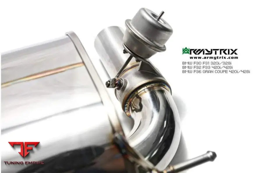 ARMYTRIX BMW F32/F33 420I/428I (N26B20)(2014-2015) VALVETRONIC EXHAUST SYSTEM