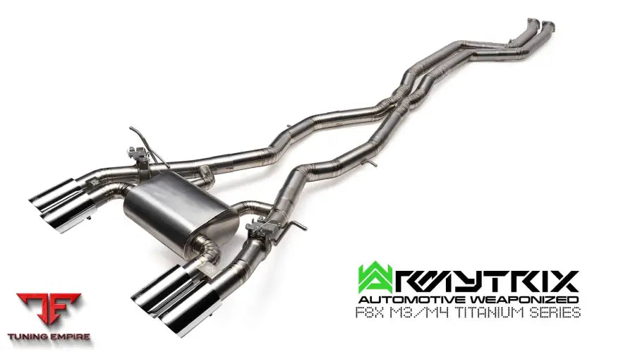 ARMYTRIX BMW M3 titanium exhaust detail