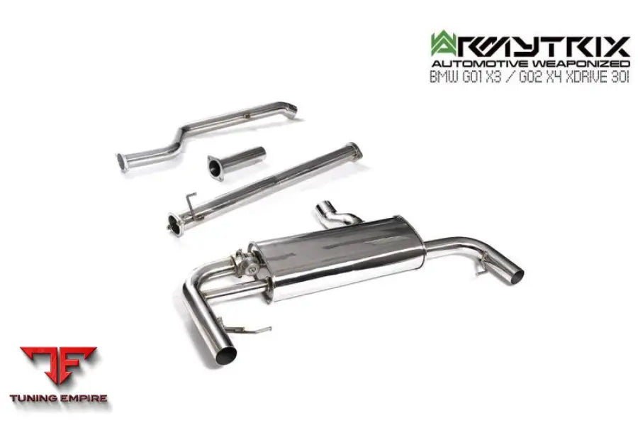 ARMYTRIX BMW G02 X4 20I/30I XDRIVE NON-OPF (B46)(2019-PRESENT) VALVETRONIC EXHAUST SYSTEM