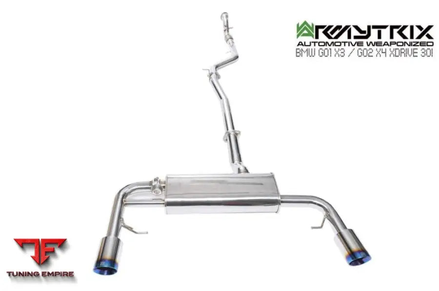 ARMYTRIX BMW G02 X4 20I/30I XDRIVE OPF (2019-PRESENT) VALVETRONIC EXHAUST SYSTEM