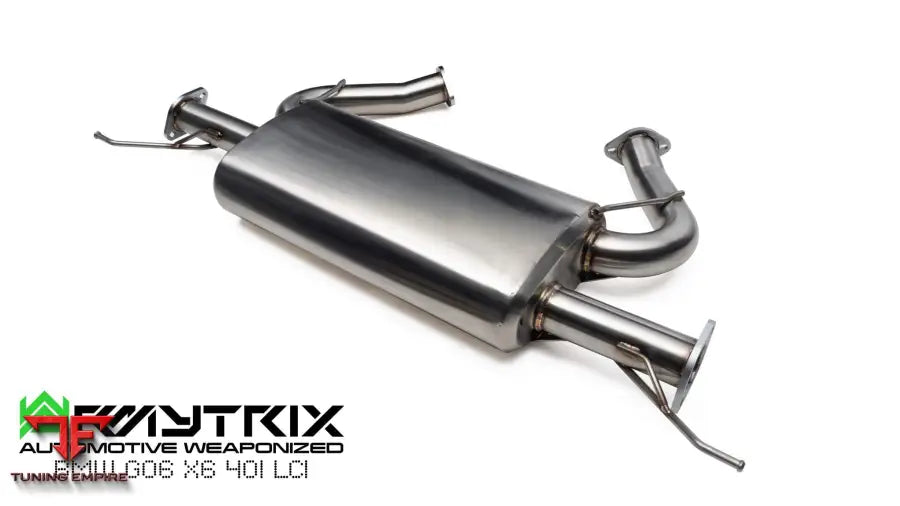 ARMYTRIX BMW X6 40i LCI exhaust detail