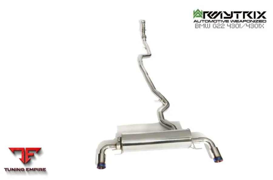 ARMYTRIX BMW G22 430 B48D OPF (2021-PRESENT) VALVETRONIC EXHAUST SYSTEM