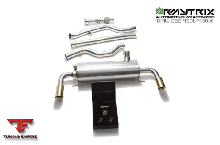 ARMYTRIX BMW G22 430 B48D OPF (2021-PRESENT) VALVETRONIC EXHAUST SYSTEM