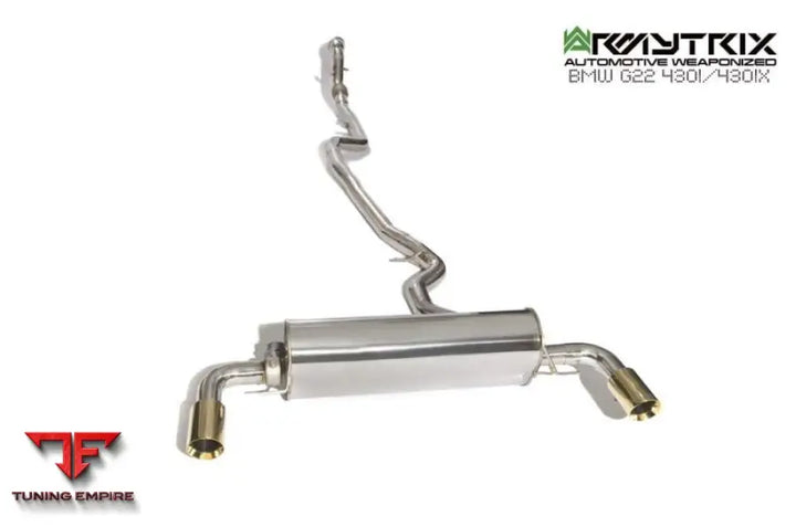 ARMYTRIX BMW G22 430 B48D OPF (2021-PRESENT) VALVETRONIC EXHAUST SYSTEM