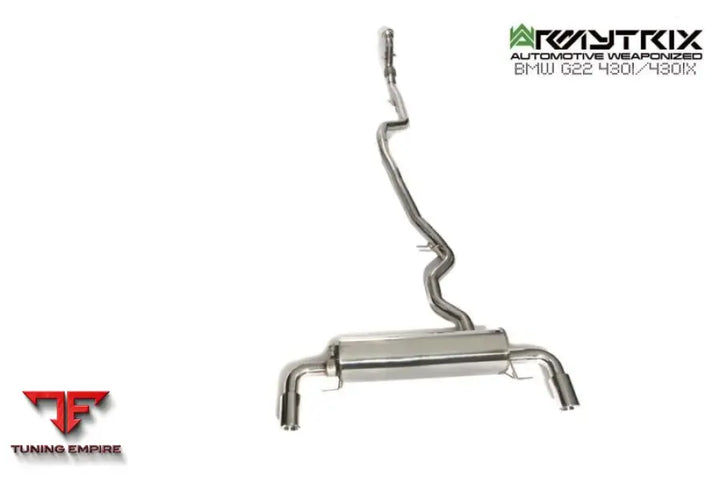 ARMYTRIX BMW G22 430 B48D OPF (2021-PRESENT) VALVETRONIC EXHAUST SYSTEM