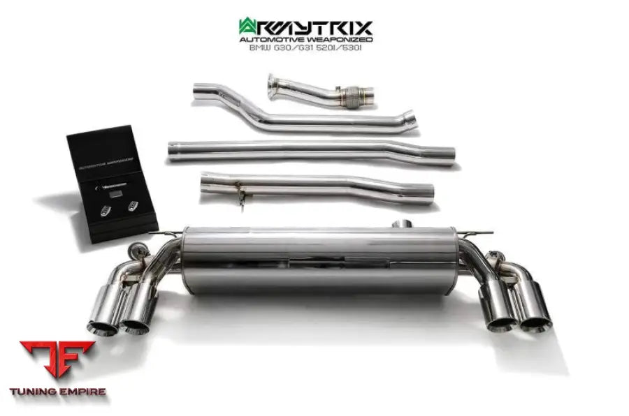 ARMYTRIX BMW G30/G31 520/530 B46 NON-OPF (2017-2024) VALVETRONIC EXHAUST SYSTEM