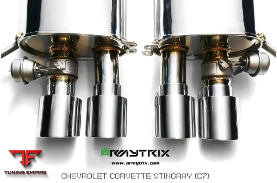 ARMYTRIX CHEVROLET CORVETTE C7 STINGRAY/GRAND SPORT (2014-2019) VALVETRONIC EXHAUST SYSTEM