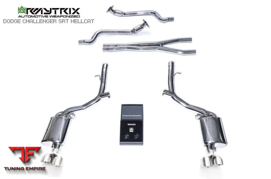 ARMYTRIX DODGE CHALLENGER SRT HELLCAT (2018-PRESENT) VALVETRONIC EXHAUST SYSTEM