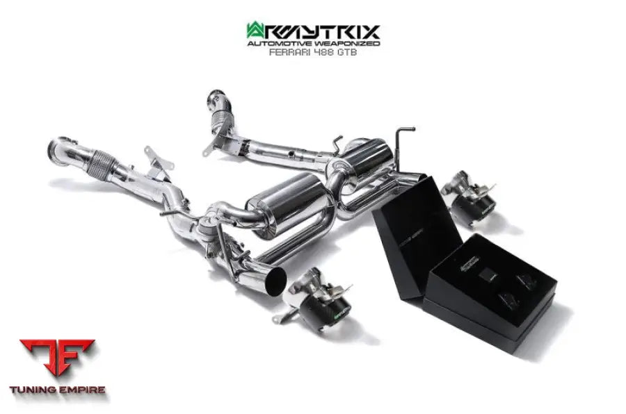 ARMYTRIX FERRARI 488 GTB / SPIDER (2015-2020) VALVETRONIC EXHAUST SYSTEM
