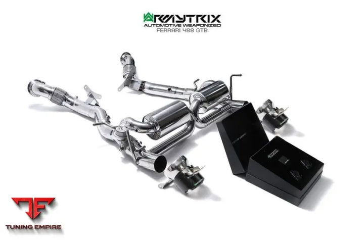 ARMYTRIX FERRARI 488 GTB / SPIDER (2015-2020) VALVETRONIC EXHAUST SYSTEM