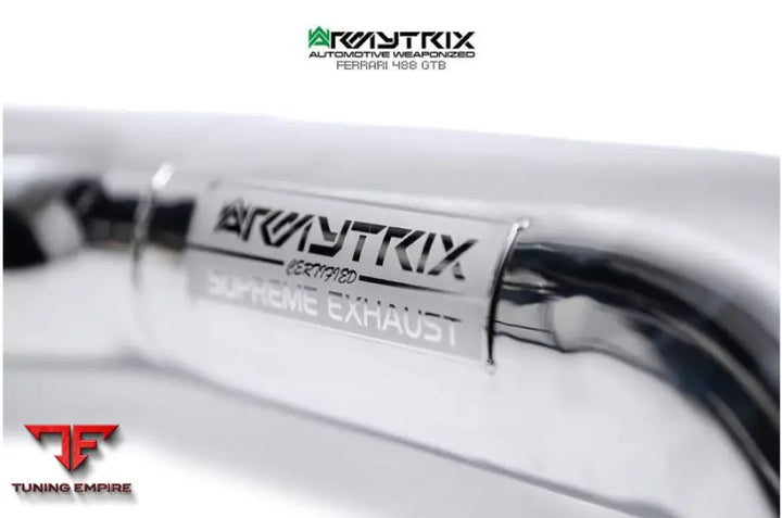 ARMYTRIX FERRARI 488 GTB / SPIDER (2015-2020) VALVETRONIC EXHAUST SYSTEM