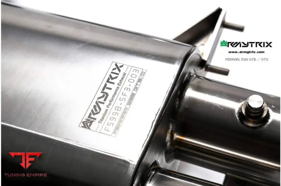 ARMYTRIX FERRARI 599 GTB (2006-2012) VALVETRONIC EXHAUST SYSTEM