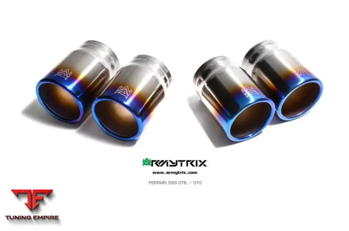 ARMYTRIX FERRARI 599 GTO (2011-2012) VALVETRONIC EXHAUST SYSTEM