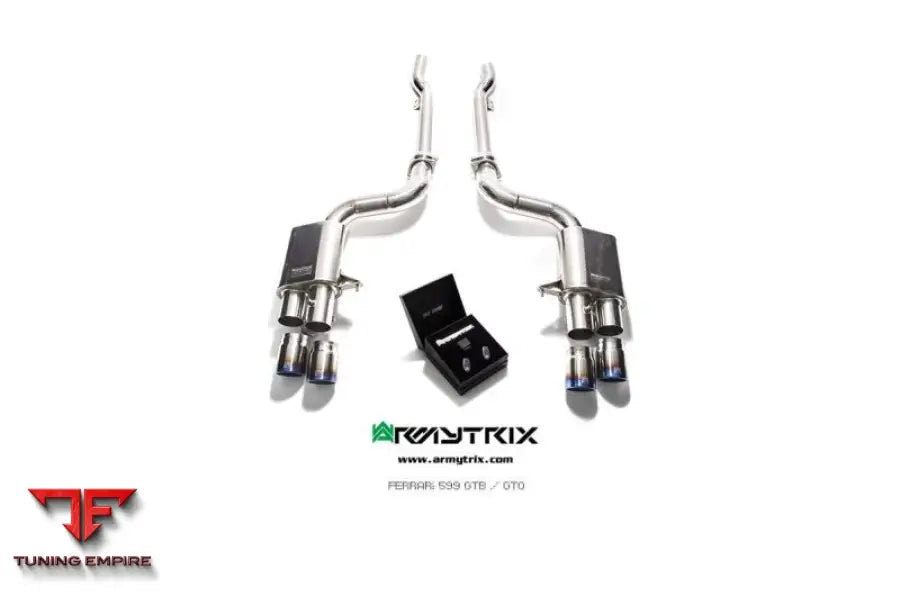 ARMYTRIX FERRARI 599 GTO (2011-2012) VALVETRONIC EXHAUST SYSTEM