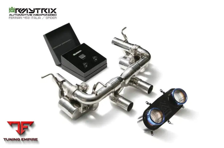 ARMYTRIX FERRARI F458 (2010-2015) VALVETRONIC EXHAUST SYSTEM