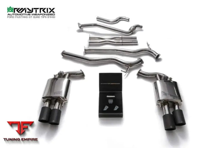 ARMYTRIX FORD MUSTANG GT CONVERTIBLE 5.0 V8 MK6 FACELIFT (2018-PRESENT) VALVETRONIC EXHAUST SYSTEM