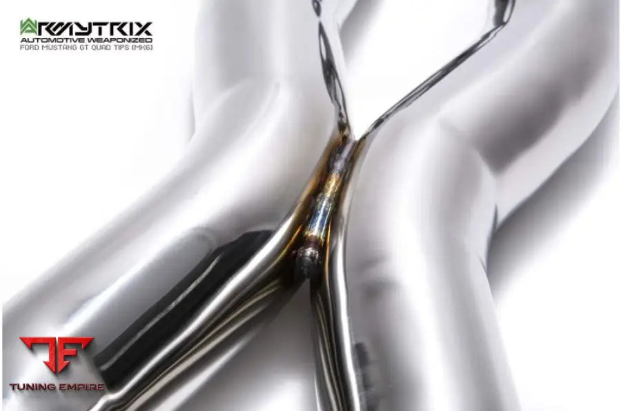 ARMYTRIX FORD MUSTANG GT CONVERTIBLE 5.0 V8 MK6 FACELIFT (2018-PRESENT) VALVETRONIC EXHAUST SYSTEM