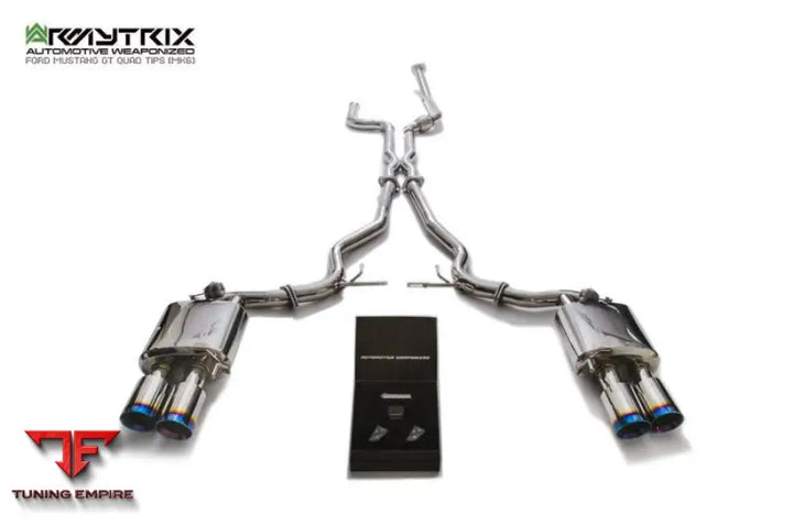 ARMYTRIX FORD MUSTANG GT COUPÉ 5.0 V8 MK6 FACELIFT (2018-PRESENT) VALVETRONIC EXHAUST SYSTEM
