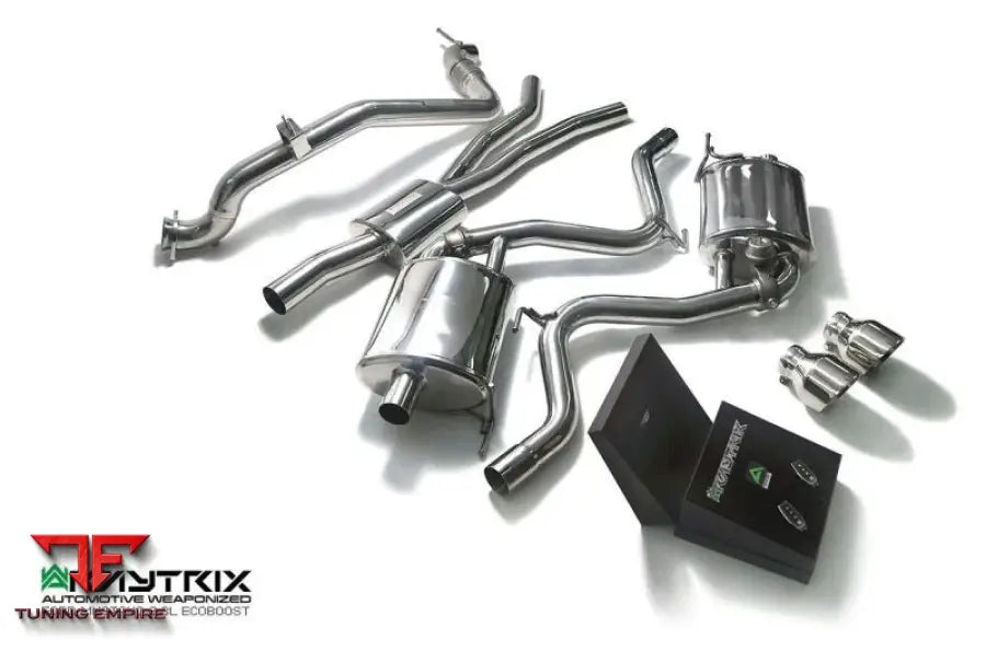ARMYTRIX FORD MUSTANG (MK6) 2.3 ECOBOOST (2015-PRESENT) VALVETRONIC EXHAUST SYSTEM FITMENT