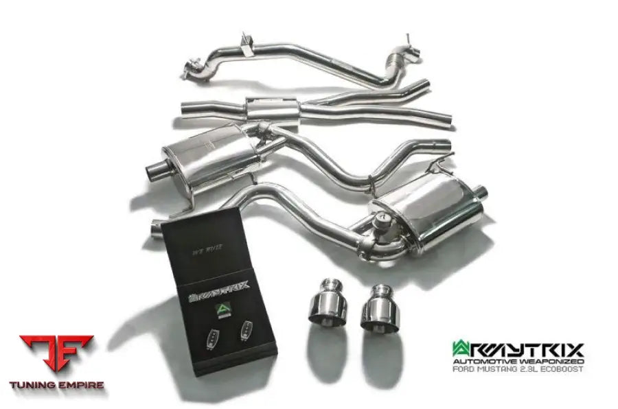 ARMYTRIX FORD MUSTANG (MK6) 2.3 ECOBOOST (2015-PRESENT) VALVETRONIC EXHAUST SYSTEM FITMENT