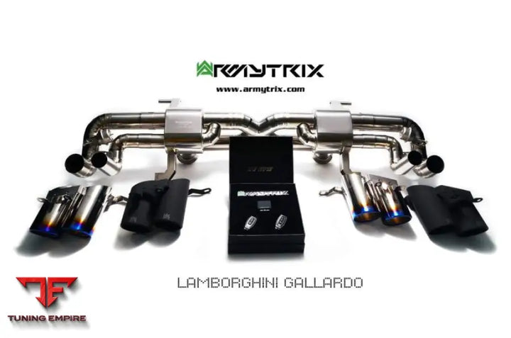 ARMYTRIX LAMBORGHINI GALLARDOLP550/560/570 (2007-2013) VALVETRONIC EXHAUST SYSTEM