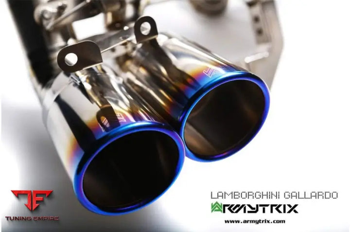 ARMYTRIX LAMBORGHINI GALLARDOLP550/560/570 (2007-2013) VALVETRONIC EXHAUST SYSTEM