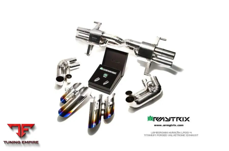 ARMYTRIX LAMBORGHINI HURACAN LP610-4 (2014-2019) VALVETRONIC EXHAUST SYSTEM