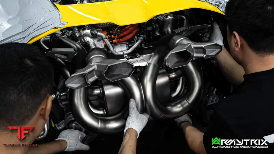 ARMYTRIX LAMBORGHINI REVUELTO 6.5 L L545 V12 HYBRID (2024–PRESENT) SIGNATURE EDITION VALVETRONIC EXHAUST SYSTEM