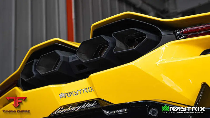 ARMYTRIX LAMBORGHINI REVUELTO 6.5 L L545 V12 HYBRID (2024–PRESENT) SIGNATURE EDITION VALVETRONIC EXHAUST SYSTEM