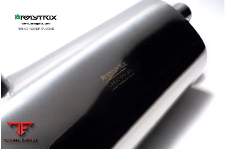 ARMYTRIX LAND ROVER RANGE ROVER EVOQUE PURE/SE (2011-PRESENT) VALVETRONIC EXHAUST SYSTEM