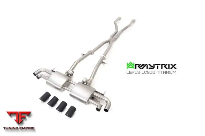 ARMYTRIX LEXUS LC500 5.0 V8 (2017-PRESENT) TITANIUM VALVETRONIC EXHAUST SYSTEM