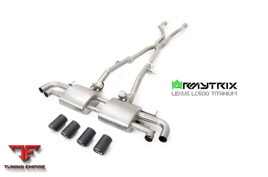 ARMYTRIX LEXUS LC500 5.0 V8 (2017-PRESENT) TITANIUM VALVETRONIC EXHAUST SYSTEM