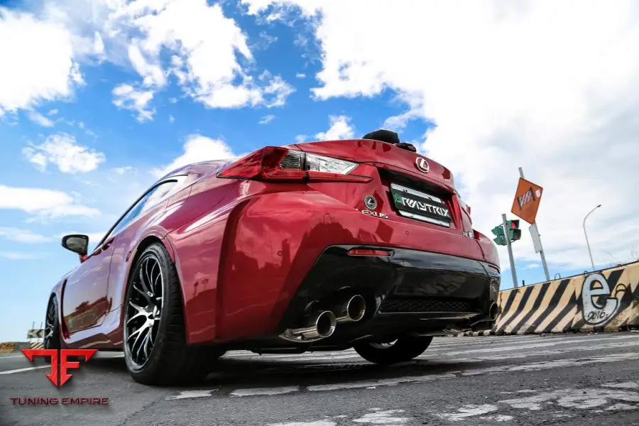 ARMYTRIX LEXUS RCF 5.0 V8 (2014-PRESENT) VALVETRONIC EXHAUST SYSTEM