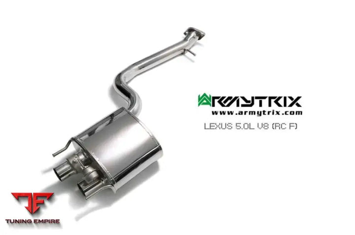 ARMYTRIX LEXUS RCF 5.0 V8 (2014-PRESENT) VALVETRONIC EXHAUST SYSTEM