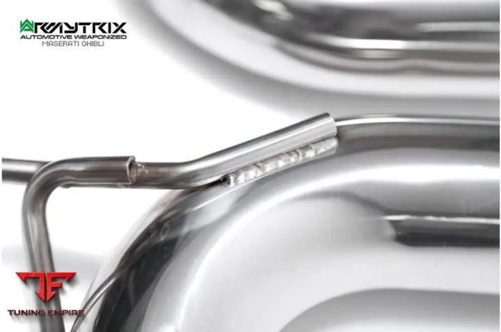 ARMYTRIX MASERATI GHIBLI (2013-2018) VALVETRONIC EXHAUST SYSTEM