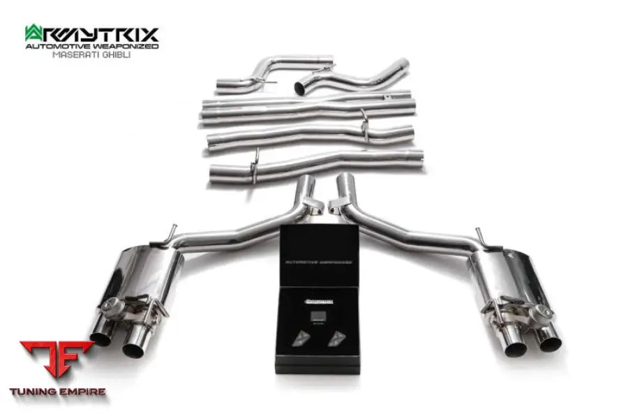 ARMYTRIX MASERATI GHIBLI (2013-2018) VALVETRONIC EXHAUST SYSTEM