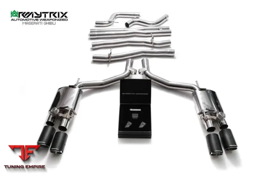 ARMYTRIX MASERATI GHIBLI SQ4 (2013-2018) VALVETRONIC EXHAUST SYSTEM