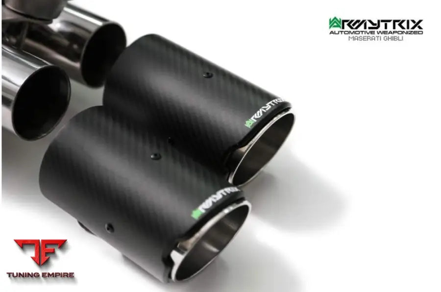 ARMYTRIX MASERATI GHIBLI SQ4 (2013-2018) VALVETRONIC EXHAUST SYSTEM