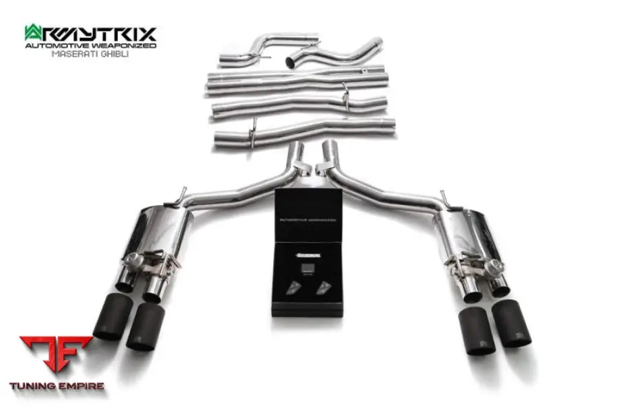 ARMYTRIX MASERATI GHIBLI SQ4 (2013-2018) VALVETRONIC EXHAUST SYSTEM
