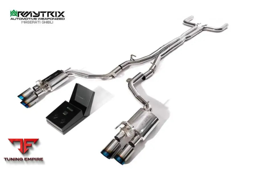 ARMYTRIX MASERATI GHIBLI SQ4 (2013-2018) VALVETRONIC EXHAUST SYSTEM