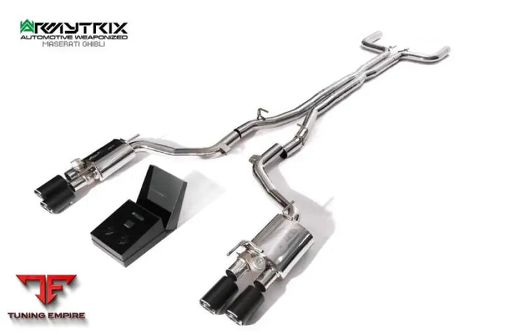 ARMYTRIX MASERATI GHIBLI SQ4 (2013-2018) VALVETRONIC EXHAUST SYSTEM