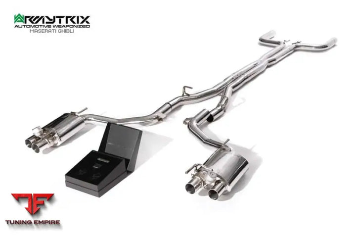 ARMYTRIX MASERATI GHIBLI SQ4 (2013-2018) VALVETRONIC EXHAUST SYSTEM