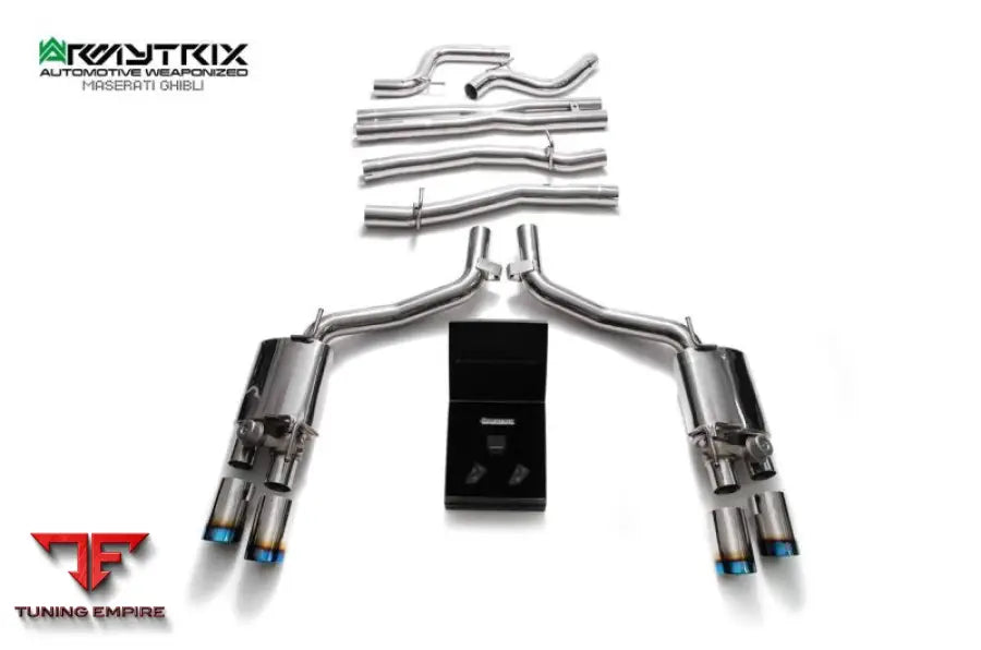 ARMYTRIX MASERATI GHIBLI SQ4 (2013-2018) VALVETRONIC EXHAUST SYSTEM