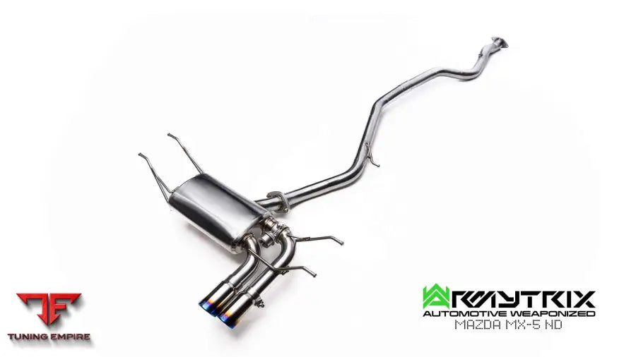ARMYTRIX Mazda MX-5 ND valvetronic exhaust system