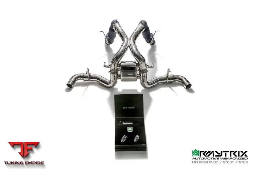 ARMYTRIX MCLAREN 570S / 570GT / 540C (2015-PRESENT) VALVETRONIC EXHAUST SYSTEM