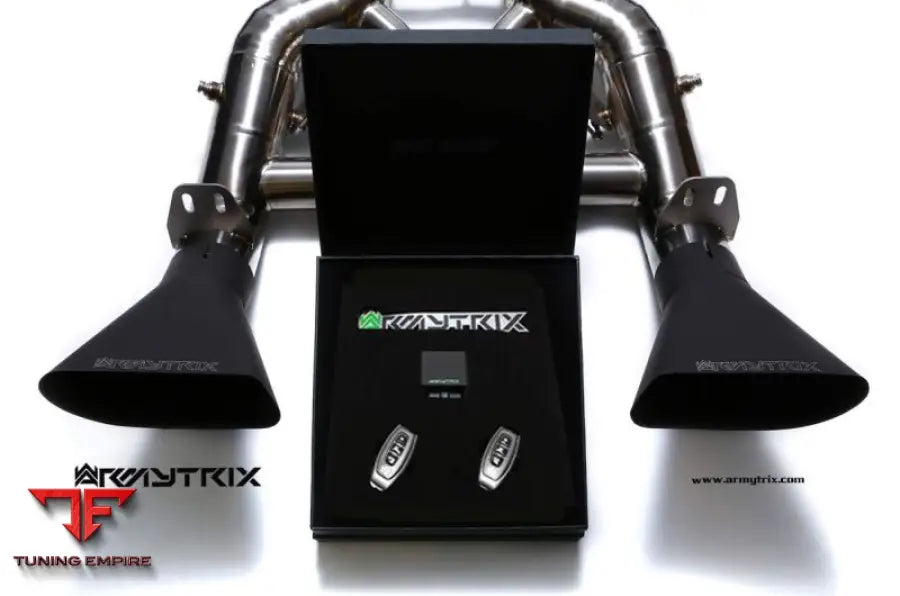 ARMYTRIX MCLAREN 650S (2014-2016) VALVETRONIC EXHAUST SYSTEM