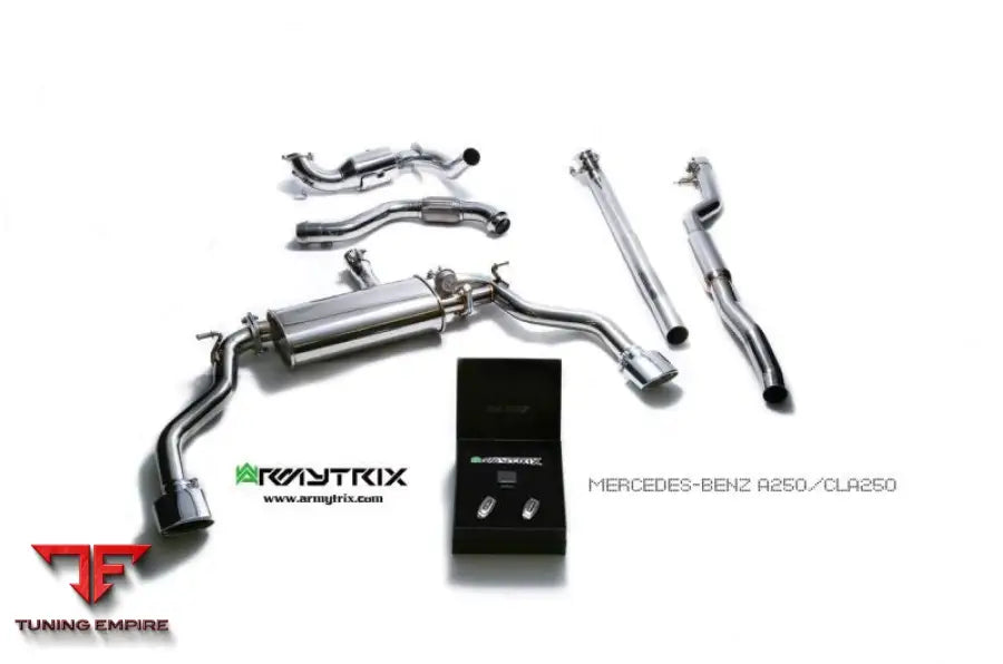 ARMYTRIX MERCEDES BENZ C117 CLA180/CLA200 (2013-2015) VALVETRONIC EXHAUST SYSTEM